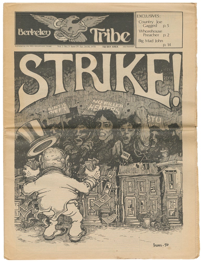 Item #14923 Berkeley Tribe, Vol. 2, No. 3, Issue 29, Jan. 24-30, 1970