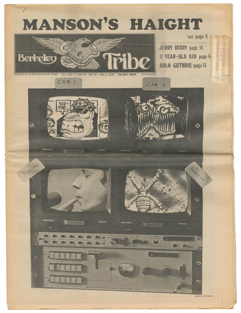 Item #14924 Berkeley Tribe, Vol. 2, No. 4, Issue 30, Jan. 30-Feb. 6, 1970
