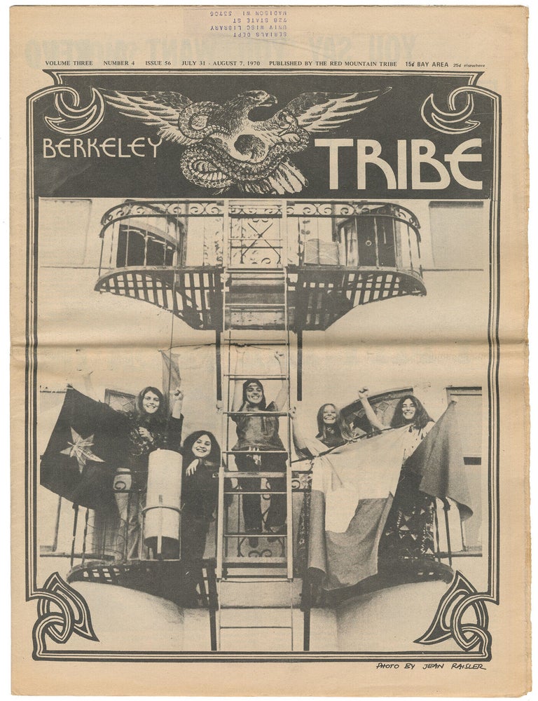 Item #14938 Berkeley Tribe, Vol. 3, No. 4, Issue 56, July 31 - August 7, 1970