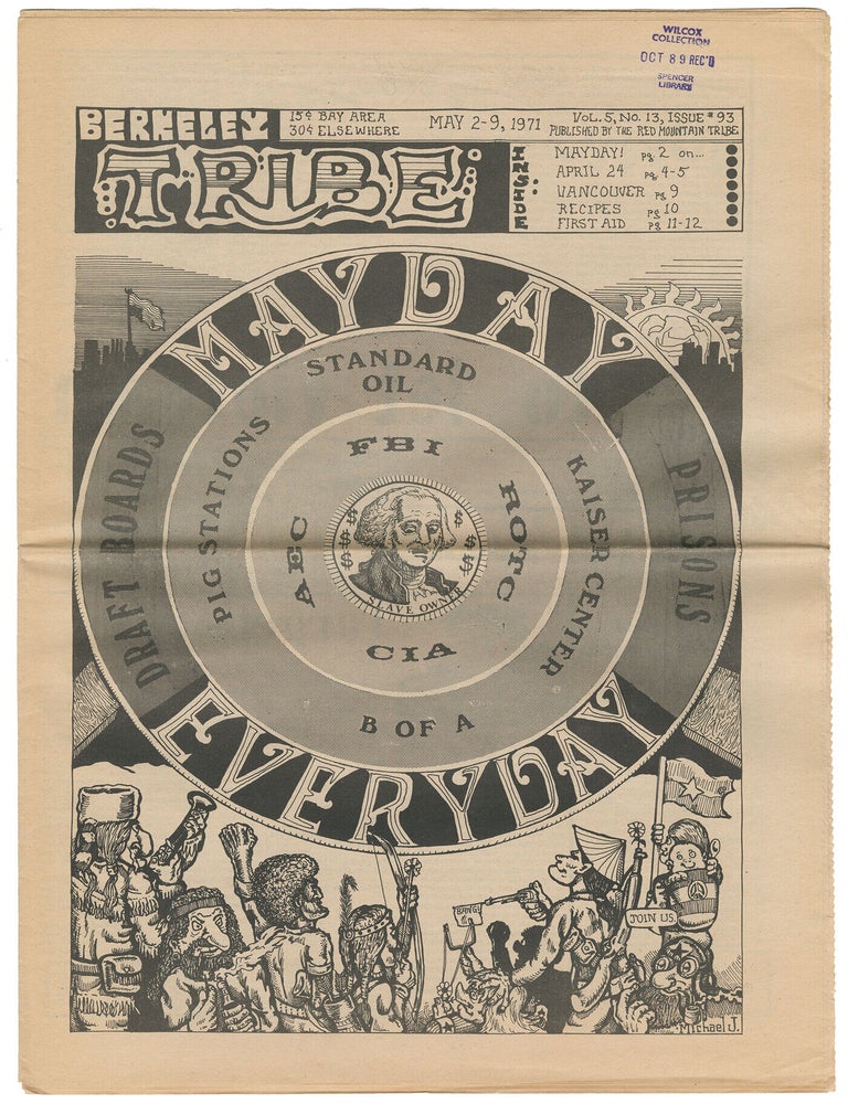 Item #14940 Berkeley Tribe, Vol. 5, No. 13, Issue 93, May 2-9, 1971