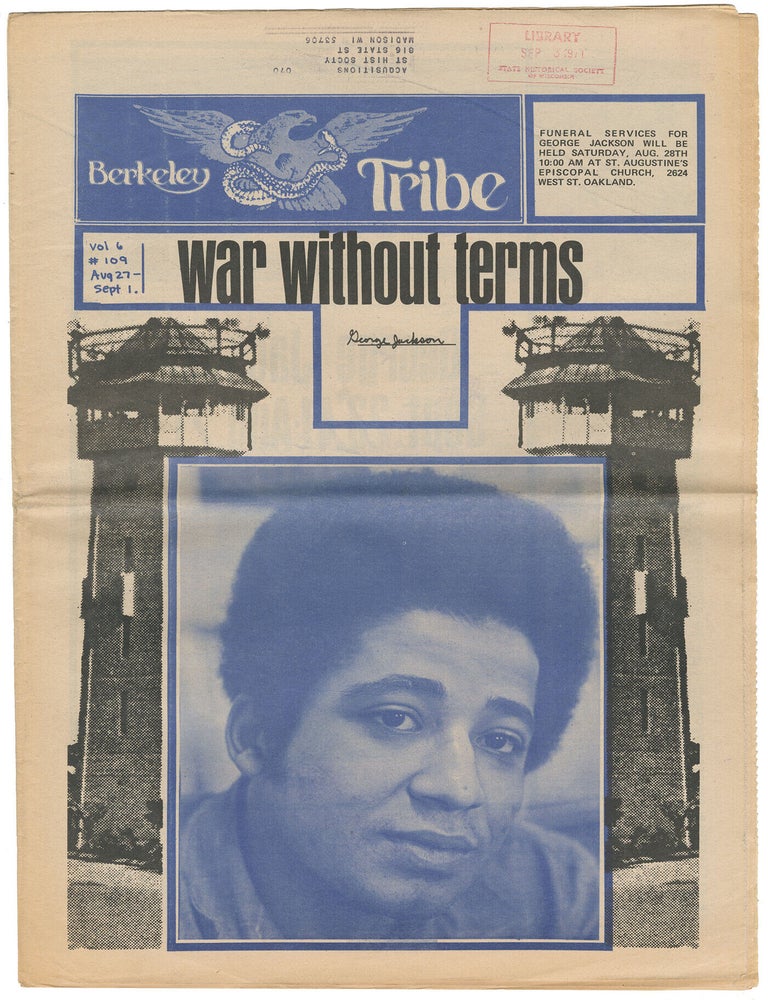 Item #14942 Berkeley Tribe, Vol. 6, [No. 3], Issue 109, Aug. 27 - Sept. 1, [1971]