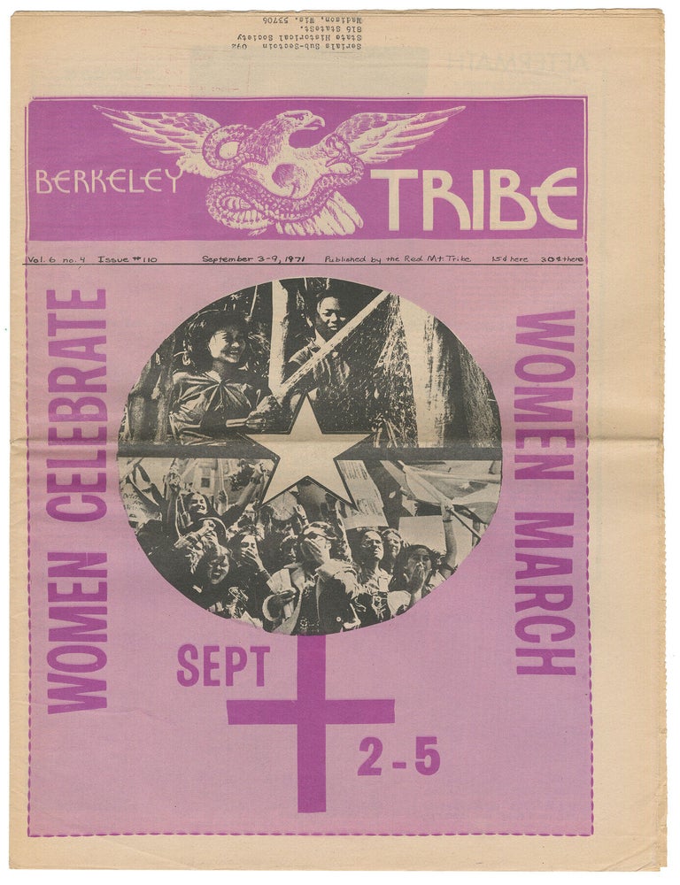 Item #14943 Berkeley Tribe, Vol. 6, No. 4, Issue 110, Sept. 3-9, 1971