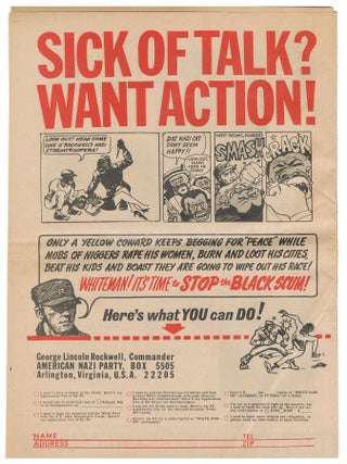 White Power: The Newspaper of White Revolution, Vol. 7, No. 1, Sept. 1, 1967