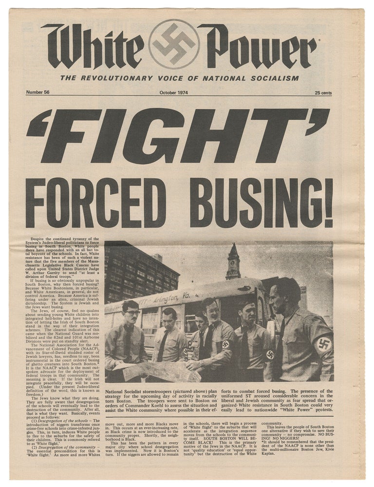 Item #14954 White Power: The Revolutionary Voice of National Socialism, Number 56