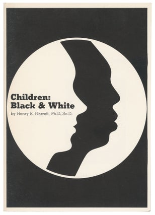 Item #15000 Children: Black & White. Henry E. Garrett
