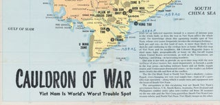 Cauldron of War. Viet Nam Is World's Worst Trouble Spot (map)