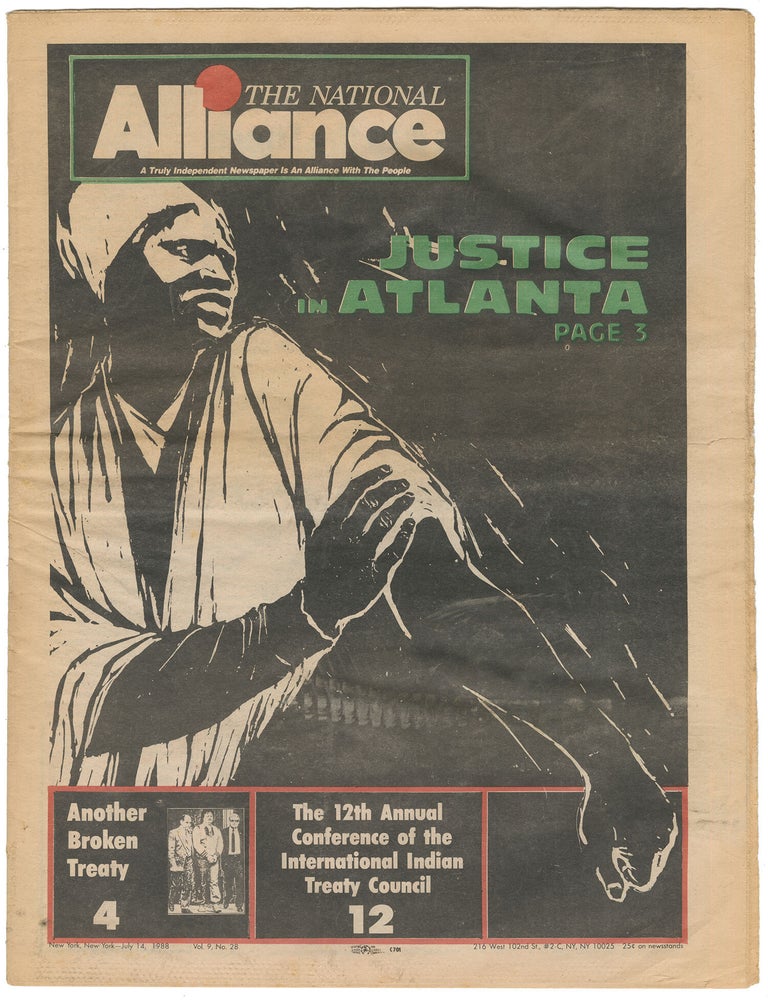 Item #15088 The National Alliance, Vol. 9, No. 28, July 14, 1988.