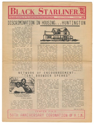 Black Starliner, Vol. 1, No. 11, November, 1988
