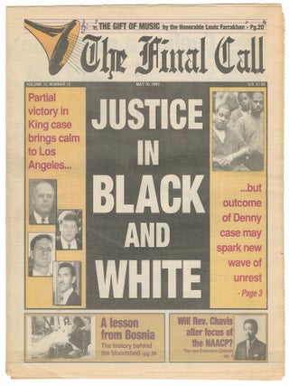 The Final Call, Vol. 12, No. 13, May 10, 1993