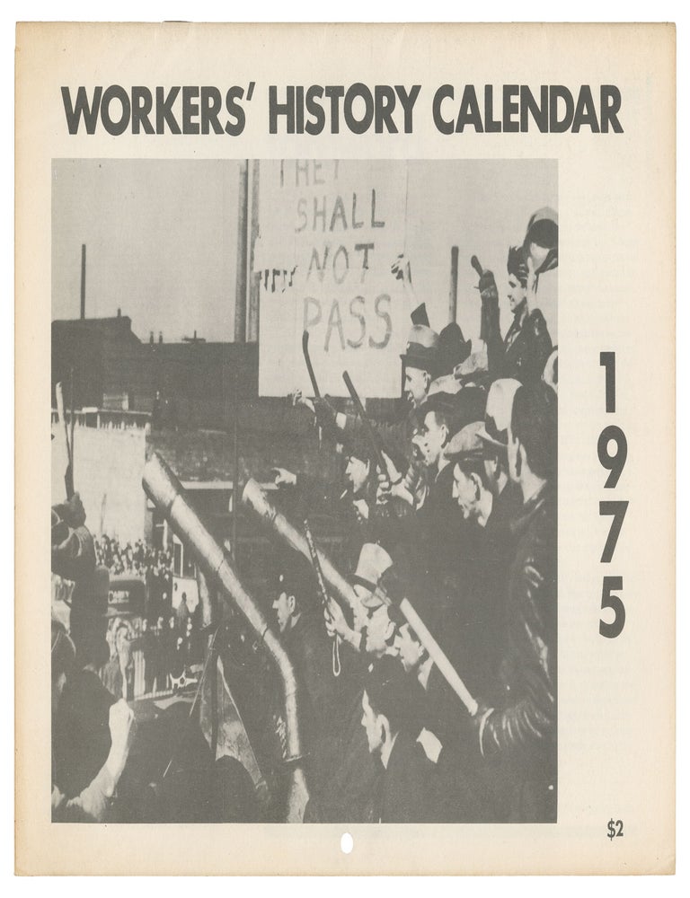 Item #15111 Workers' Historical Calendar 1975