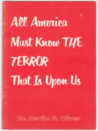 All America Must Know the Terror That Is Upon Us