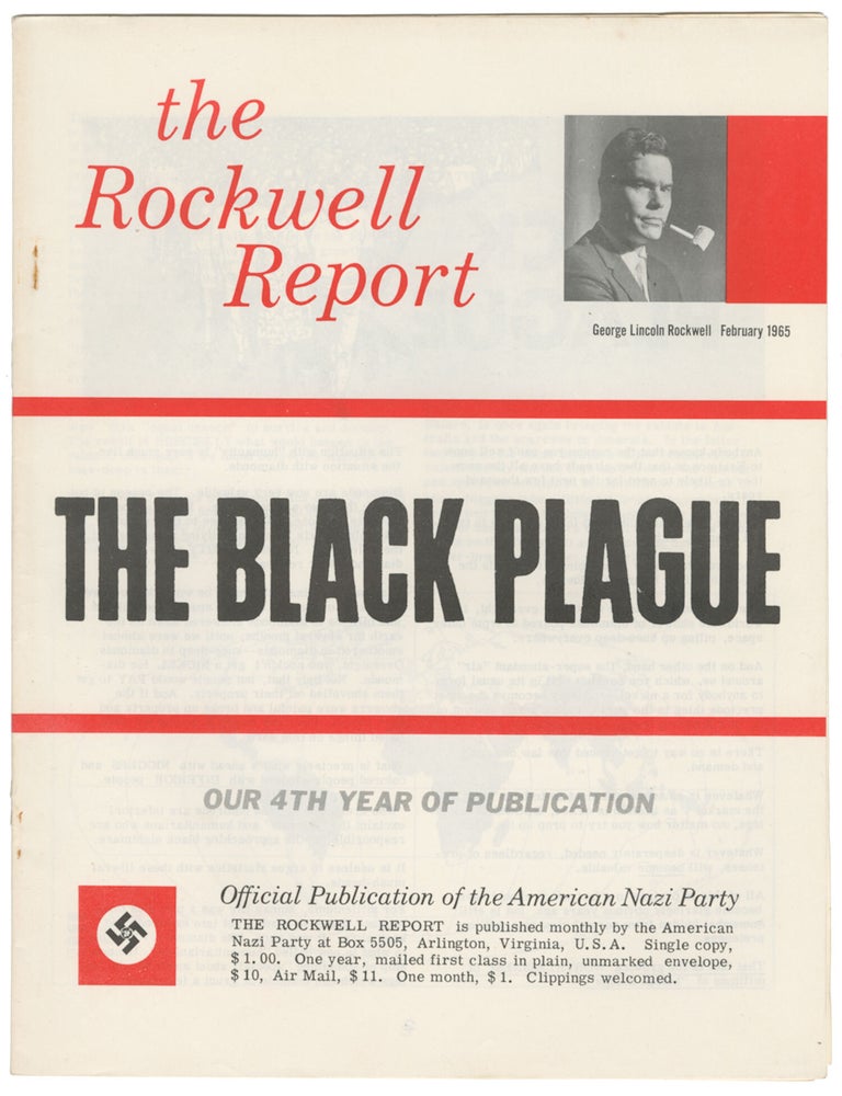 Item #15156 The Rockwell Report, February 1965. George Lincoln Rockwell.