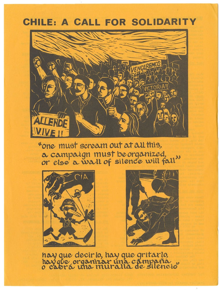 Item #15200 Chile: A Call for Solidarity