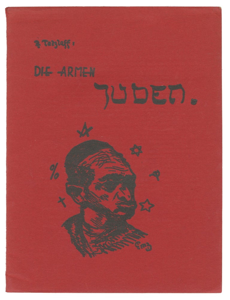 Item #15206 Die armen Juden [The Poor Jews]. Richard Tetzlaff.
