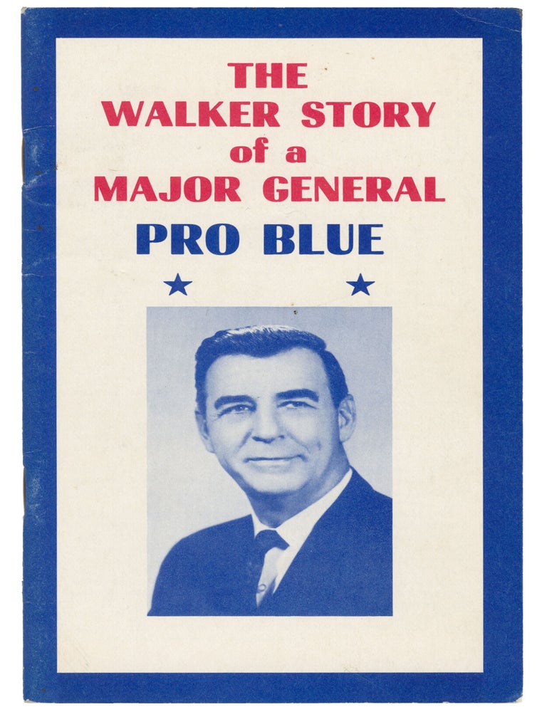 Item #15241 Pro Blue. Edwin A. Walker.