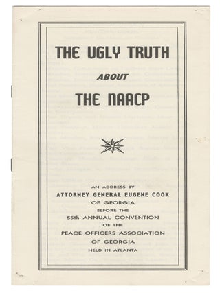 Item #15294 The Ugly Truth About the NAACP. Eugene Cook