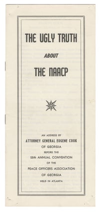Item #15294 The Ugly Truth About the NAACP. Eugene Cook