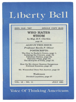 The Liberty Bell, Vol. 18, No. 11, July 1991