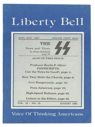 The Liberty Bell, Vol. 18, No. 12, August 1991