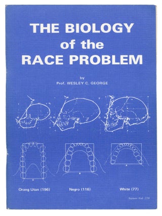 The Biology of the Race Problem