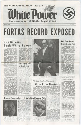 Item #15383 White Power: The Newspaper of White Revolution, Vol. 7, No. 6. Matt Koehl