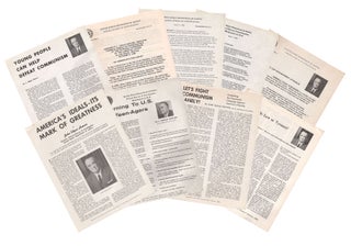 A small collection of anti-Communist material by J. Edgar Hoover. J. Edgar HOOVER.