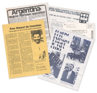 Item #8960 A small grouping of material from the U.S. Committee for Justice to Latin American...