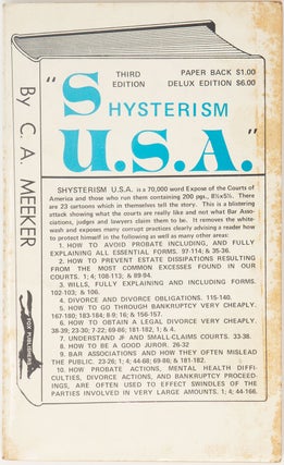 Item #9192 Shysterism U.S.A. Charles A. Meeker