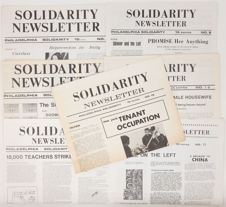 Item #9318 Solidarity Newsletter (9 issues)