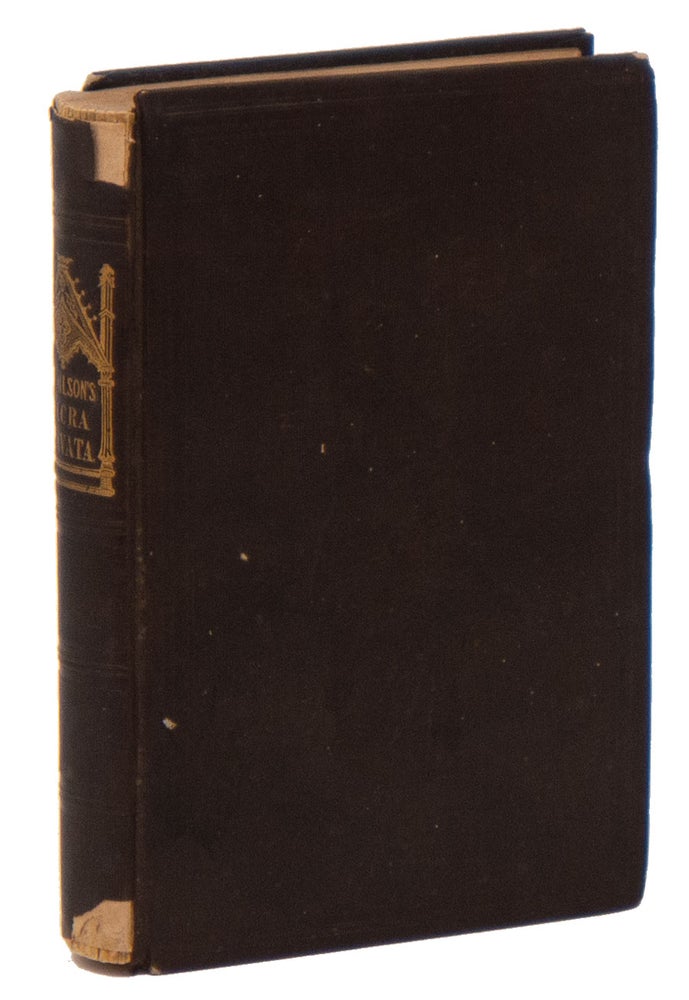 Item #9507 Sacra Privata. The Private Meditations, Devotions and Prayers of the Right Rev. T. Wilson, D. D. Bishop Thomas Wilson.