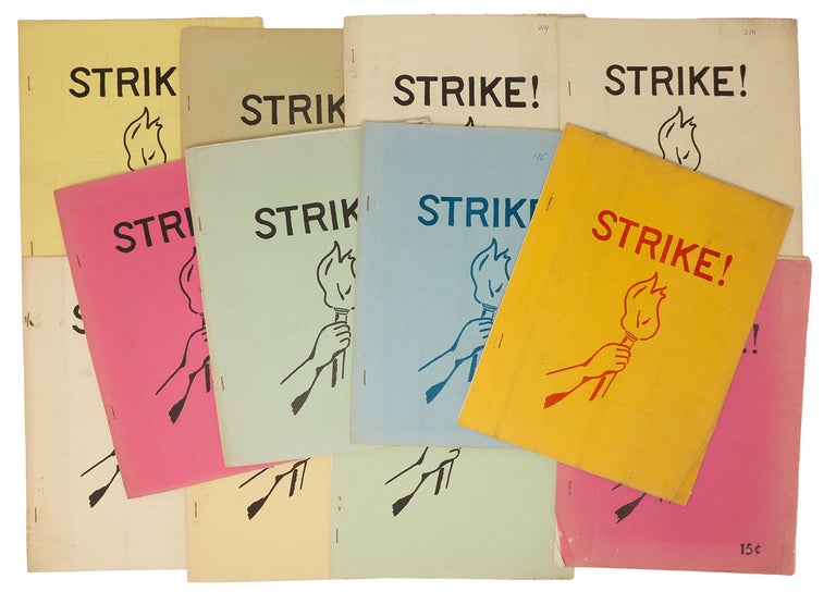 Item #9839 Strike! (12 issues). Ken and Sharon Freedman.